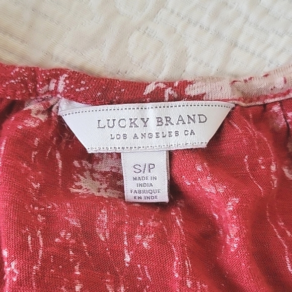 Lucky Brand Boho Top - S/P - Picture 5 of 6
